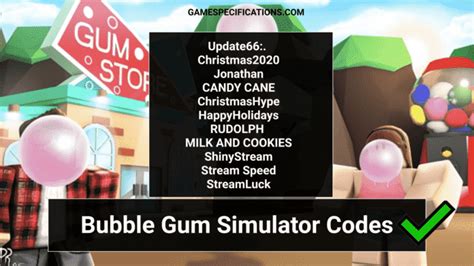 122 Roblox Bubble Gum Simulator Codes September 2023 Game