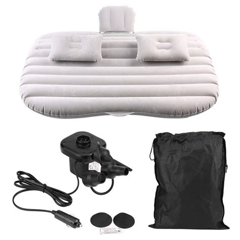Dilwe Car Inflatable Bed Back Seat Mattress Airbed For Rest Sleep