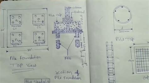 Pile Foundation Drawing Study And Pile Foundation Construction Process