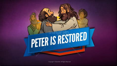 John 21 Peter Is Restored Kids Bible Lesson Clover Media