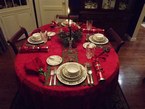 In england people make christmas pudding before christmas. Tess's Teacups & Tabbies: Christmas Eve Table