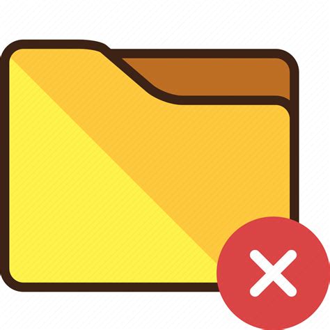 Delete Folder Remove Icon Download On Iconfinder
