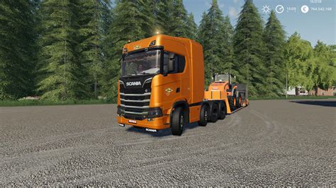 Scania Colas Truck V1000 Fs19 Farming Simulator 19 Mod Fs19 Mod