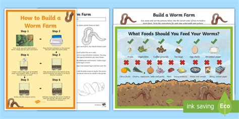 Worm Farms Sustainability In The Home Activity Pack Australia