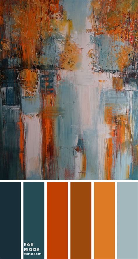 Teal And Rust Color Palette Color Schemes Colour Palettes Room Color