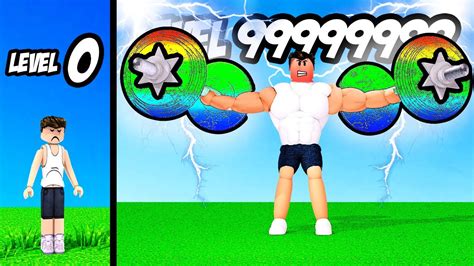 Unlocking Max Level Muscle Body In Roblox Youtube