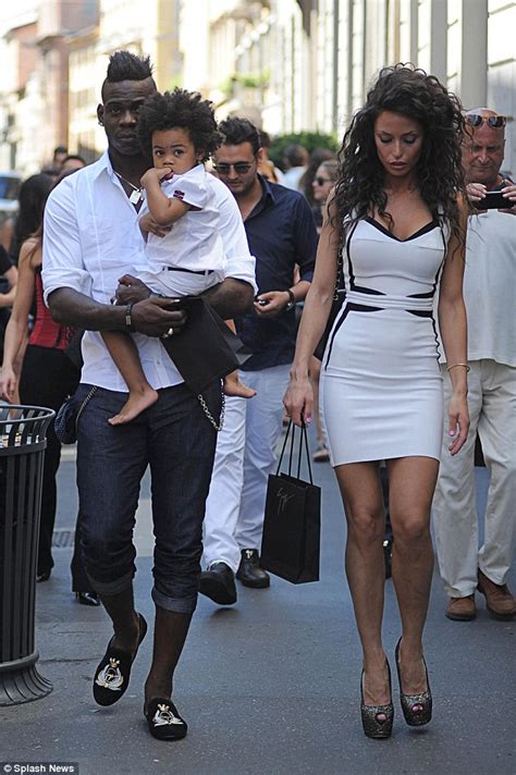 Mario Balotelli And Ex Girlfriend Raffaella Fico Take Daughter Pia