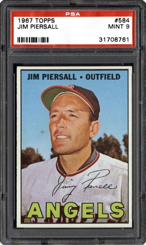 1967 Topps Jim Piersall Psa Cardfacts