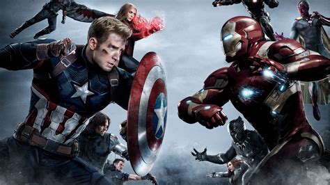 Captain America Vs Iron Man Team Hd Superheroes 4k Wallpapers Images