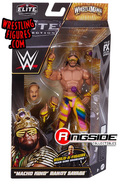 Macho Man Randy Savage Wwe Elite Wrestlemania 39 Wwe Toy Wrestling