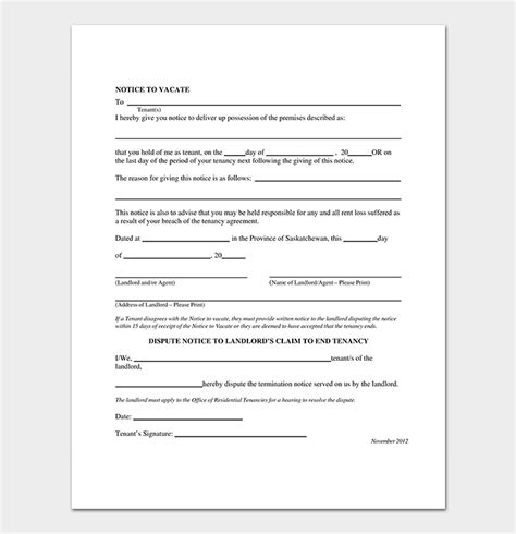 9 Eviction Notice Letter Template Perfect Template Ideas