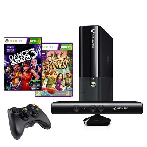 Console Microsoft Xbox 360 4gb Kinect Controle