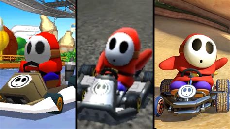 Evolution Of Shy Guy In Mario Kart 2005 2019 Youtube