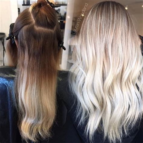 60 chocolate brown hair color ideas for brunettes. COLOR CORRECTION: Multiple Bands to Desired Blonde - Hair ...