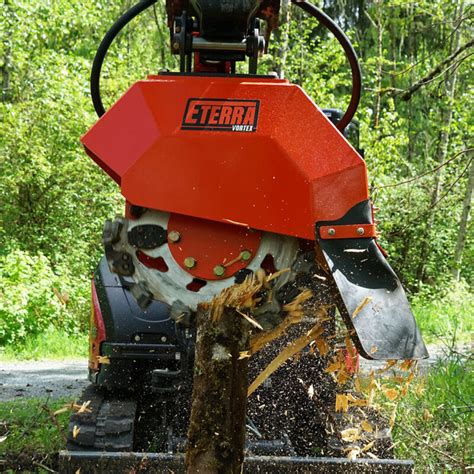 Vortex Excavator Stump Grinder Attachment Eterra Attachment Yard