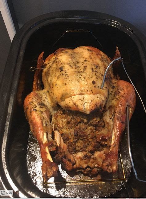 perfect turkey in an electric roaster oven recipe recipe roaster recipes roaster