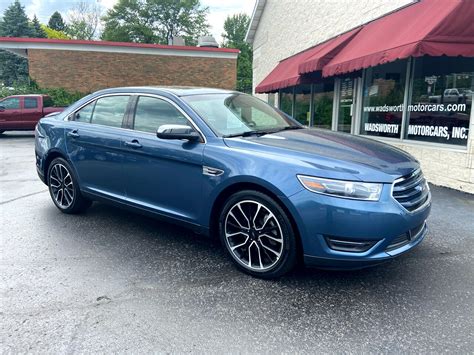 Used 2019 Ford Taurus Limited Awd For Sale In Wadsworth Oh 44281