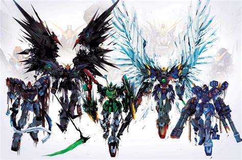 Wing Zero Group Gundam Wings Endless Waltz Hd Wallpaper Pxfuel