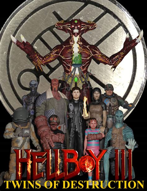 Hellboy 3 Twins Of Destruction By Weylandyutanicorp On Deviantart