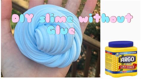 Diy Slime Without Glue Youtube
