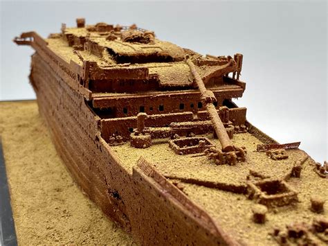Rms Titanic Wreck Model