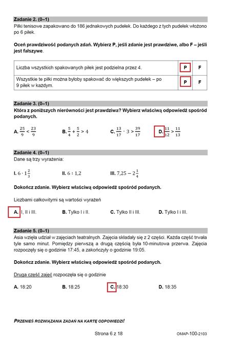 Próbny egzamin ósmoklasisty 2021: matematyka. ARKUSZE CKE + ODPOWIEDZI ...