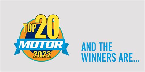 Announcing The 2022 Motor Top 20 Awards Winners Motor
