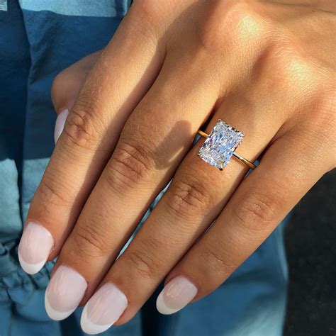 3 Carat Radiant Cut Engagement Ring Ascot Diamonds
