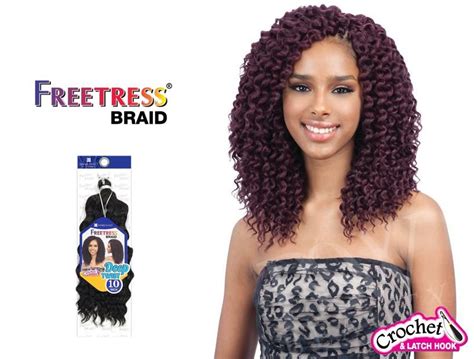 Shake N Go Freetress Crochet Braid Deep Twist 10 Crochet Braids