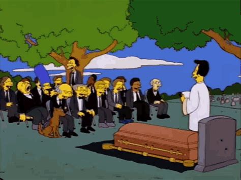 The Simpsons Laughing GIF The Simpsons Laughing Funeral Discover Share GIFs