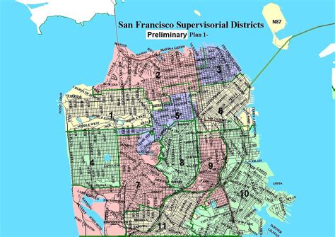 World Maps Library Complete Resources Maps San Francisco Districts