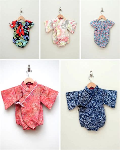Far Eastern Glamour For Babies Baby Kimono Kimono Onesie Baby Dress Diy