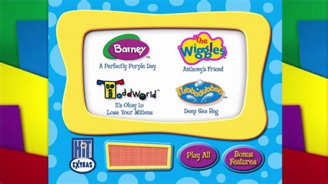 The Wiggles Ht Extras Dvd Menu Compilation 2004 2005 Youtube