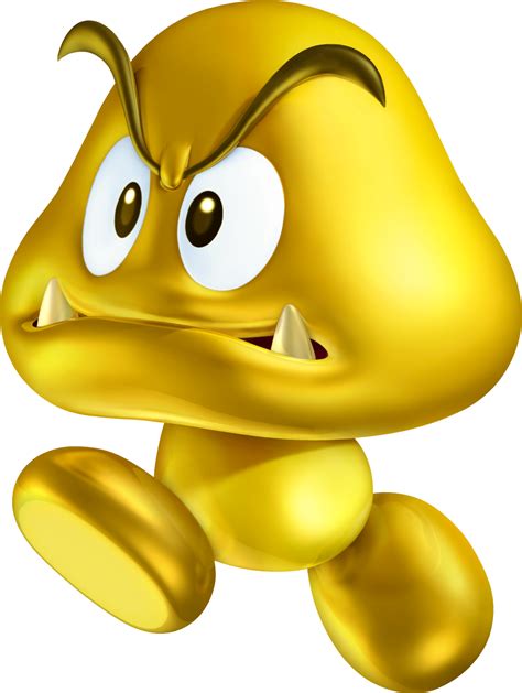 Gold Goomba Super Mario Wiki The Mario Encyclopedia