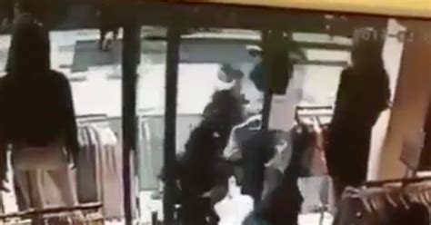 Cctv Footage Shows Horrifying Moment Stockholm Shoppers Run And Take Cover As Truck Plows