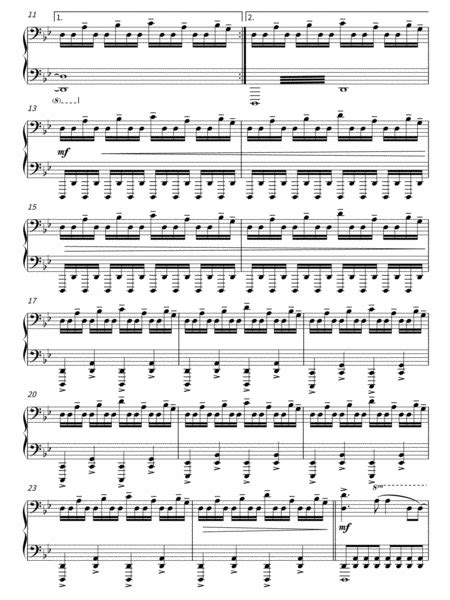 Deutschland Rammstein Piano Free Music Sheet