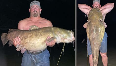 Oklahoma Noodler Grabs 106 Pound Catfish From East Texas Lake Field