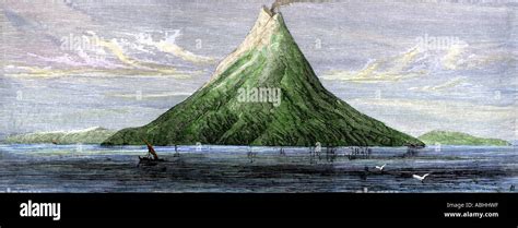 Krakatoa 1883 Hi Res Stock Photography And Images Alamy