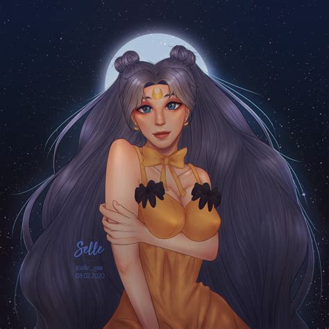 Artstation Luna Sailor Moon Fan Art