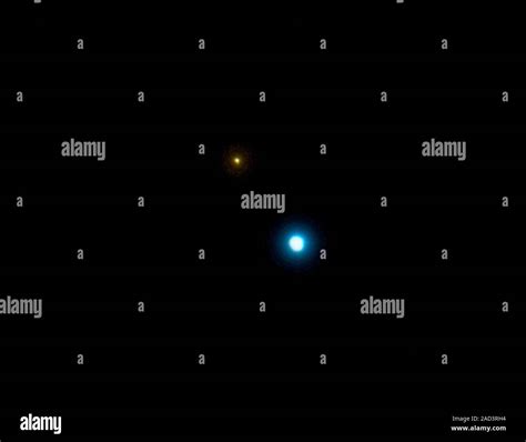 17 Cygni Binary Star System This Star System Consists Of A Primary