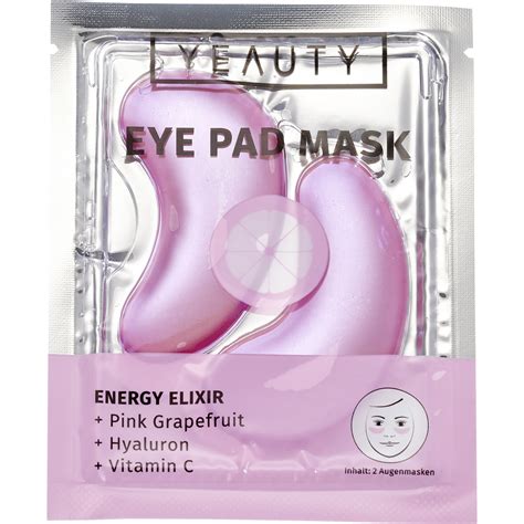 Yeauty Eye Pad Mask Energy Elixir 2 Pieces Glownshine Lb