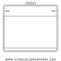 Dibujo De Tableta De Dibujo Para Colorear Ultra Coloring Pages