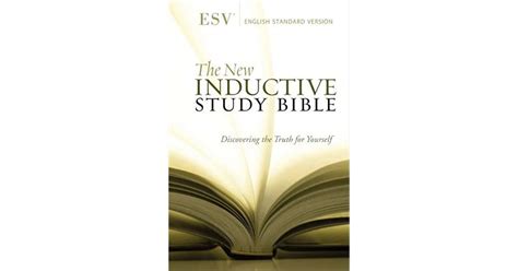 The New Inductive Study Bible Esv By Anonymous