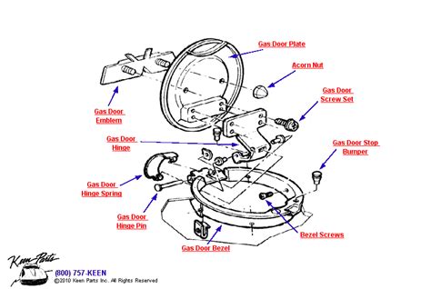 Keen Corvette Parts Diagrams