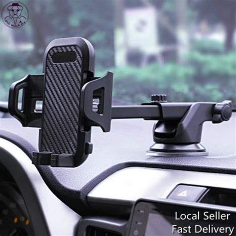Car Phone Holder Hands Free Cell Phone Mount For Car Dashboard
