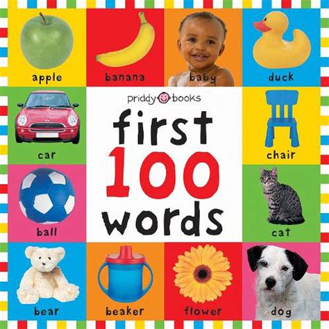 First 100 Words Book By Roger Priddy First 100 Words Roger Priddy