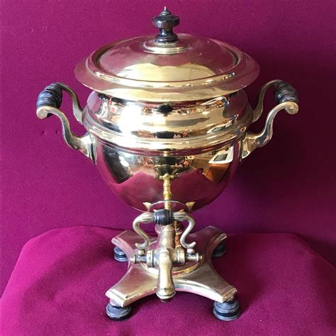 Victorian Brass Samovar Antique Brass And Copper Hemswell Antique Centres