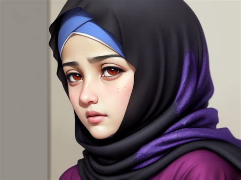 Generador De Arte Ai A Partir De Texto Hijab Realistic Art Huge Boobs