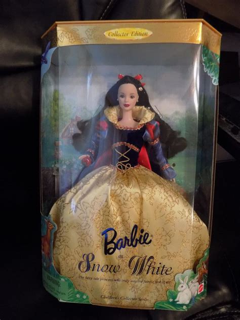Mattel Barbie Doll Barbie As Snow White 21130 Mib 1998 1842284979