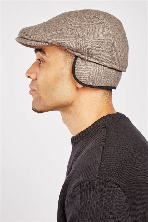 Patterned Mens Winter Hat - 4 Colours - Just $7